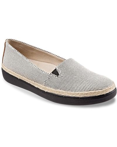 Trotters Accent Espadrille Slip-on - White