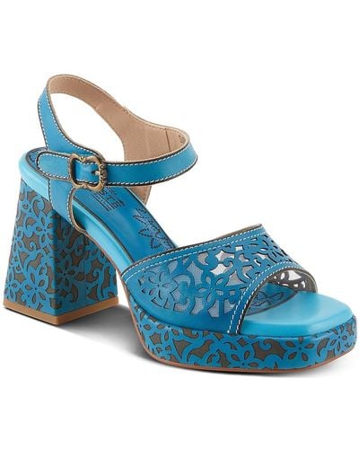 Spring Step Savychic Sandal - Blue