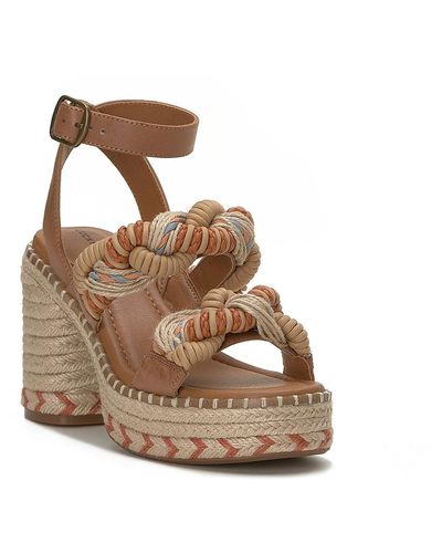 Lucky Brand Jewelly Espadrille Platform Sandal - Brown