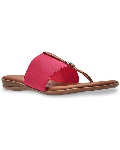Andre Assous Nice Wedge Sandal - Red