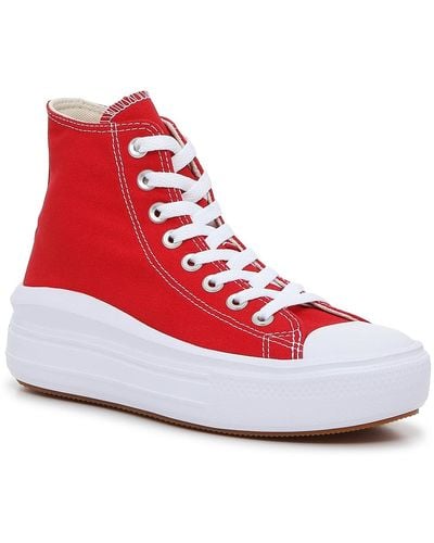 Converse Move High-top Sneaker - Red