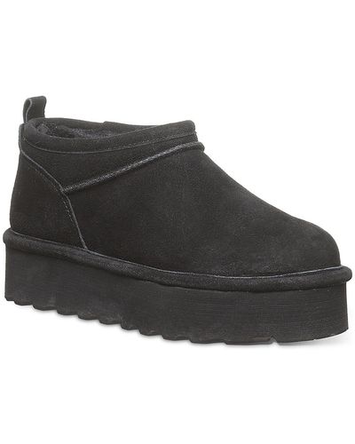 BEARPAW Retro Super Shorty Snow Boot - Black