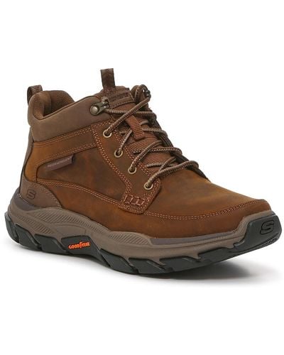 Skechers Respected Boswell Boot - Brown