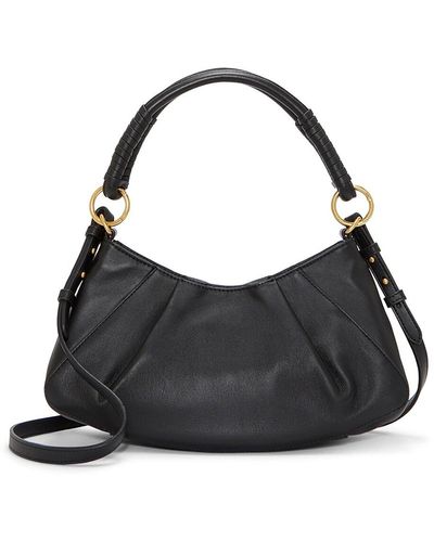 Vince Camuto Eriel Leather Crossbody Bag - Black