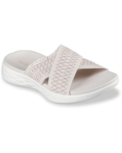 Skechers On-the-go® Enchanted Sandal - White