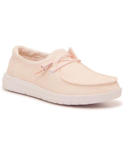 hey dude shoes womens pink