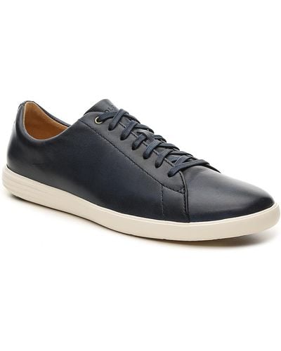 Cole Haan Grand Crosscourt Ii Leather Sneaker - Blue