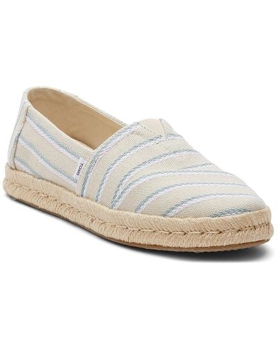 TOMS Alpargata Rope Espadrille Slip-on - White