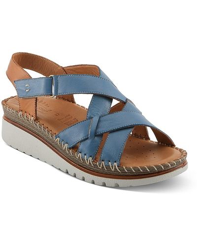 Spring Step Migula Wedge Sandal - Blue