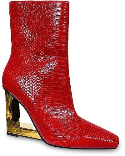 Ninety Union Fire Bootie - Red