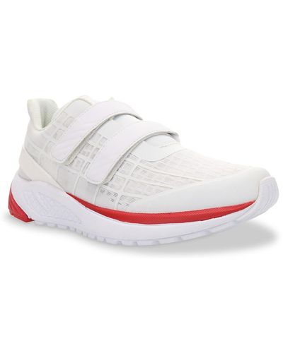 Propet One Twin Strap Slip-on Sneaker - White