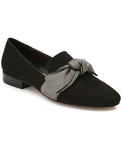 Isaac Mizrahi New York Black Session Bow Loafers