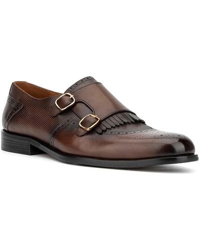 Vintage Foundry Co. Bolton Monk Strap Slip-on - Brown