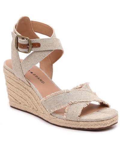 Lucky Brand Myghan Espadrille Wedge Sandal - Natural