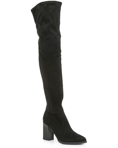 Marc Fisher Mayko Over-the-knee Boot - Black