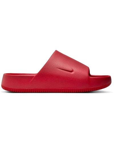 Nike Calm Slide Sandal - Red