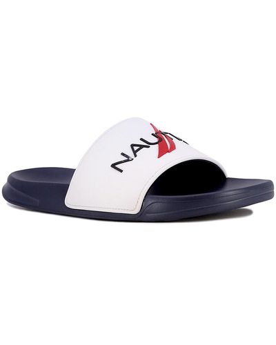 Nautica Yavo Slide Sandal - White