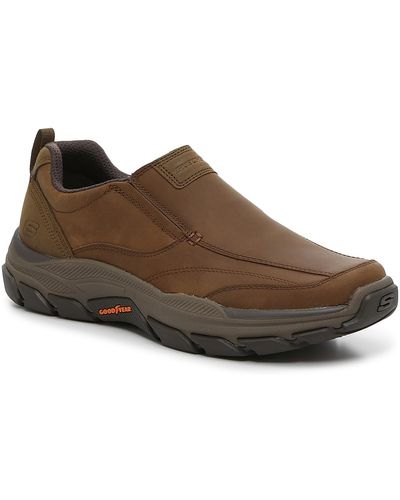Skechers Relaxed Fit Lowry Slip-on - Brown