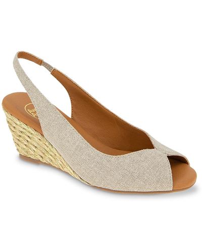 Andre Assous Kenzy Featherweight Wedge Sandal - Natural