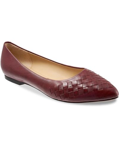 Trotters Estee Flat - Red