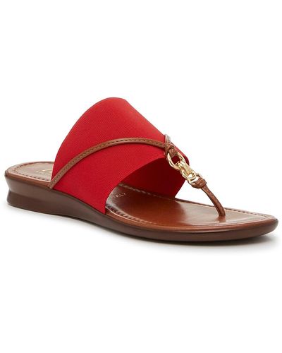 Italian Shoemakers Camy Sandal - Red