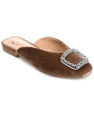 Journee Collection Sonnia Flat - Brown