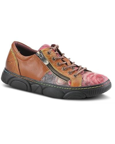 Spring Step Danli-bloom Sneaker - Brown