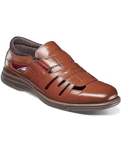 Stacy Adams Scobel Fisherman Sandal - Brown