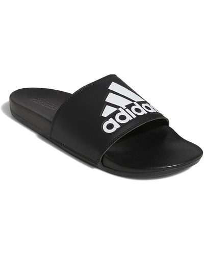 adidas Adilette Comfort Slide Sandal - Black