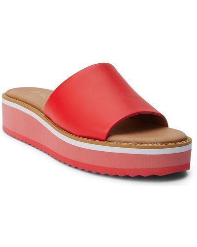 Matisse Jackie Platform Sandal - Red