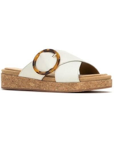 Hush Puppies June Platform Sandal - White