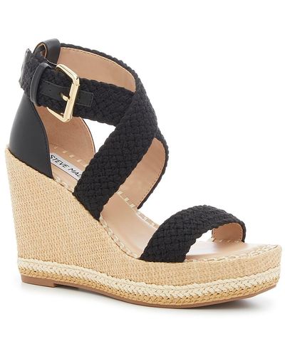 Steve Madden Cali Wedge Sandal in Metallic Lyst