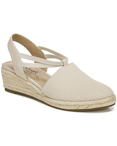 LifeStride Katrina 2 Espadrille Wedge Sandal - Natural