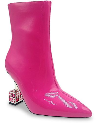 Lady Couture Crown Bootie - Pink