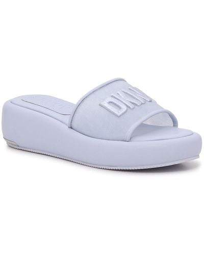 DKNY Odina Wedge Sandal - White