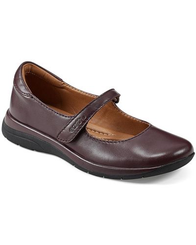 Earth Tose Mary Jane Slip-on - Brown