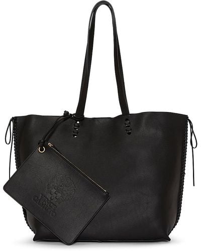 Vince Camuto Jamee Leather Tote - Black