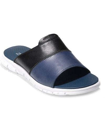 Cole Haan Zerogrand Slide Sandal - Blue