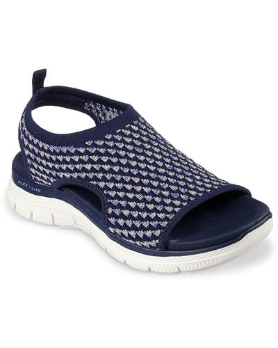 Skechers Flex Appeal 4.0 Boldest Sandal - Blue