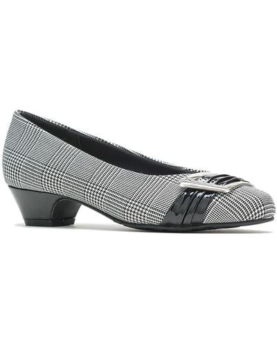 Hush Puppies Pleats Be With You Pump - Gray