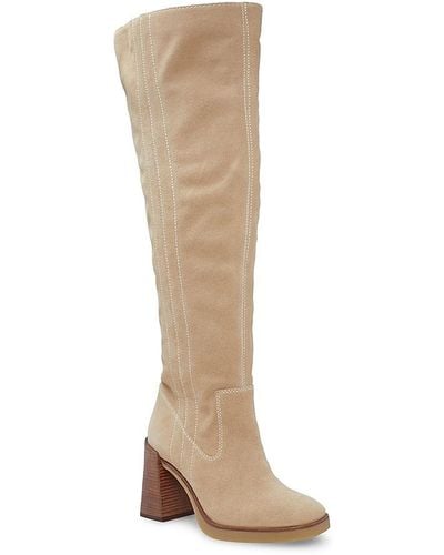 wide calf over the knee boots