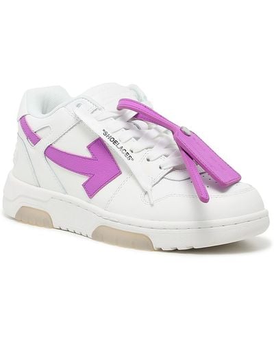 Off-White c/o Virgil Abloh Out Of Office Sneaker - Purple