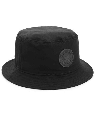 Converse bucket hat clearance black