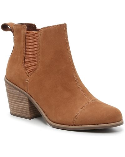 TOMS Everly Chelsea Boot - Brown