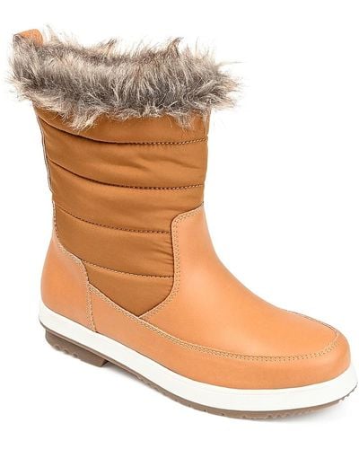 Journee Collection Marie Snow Boot - Black