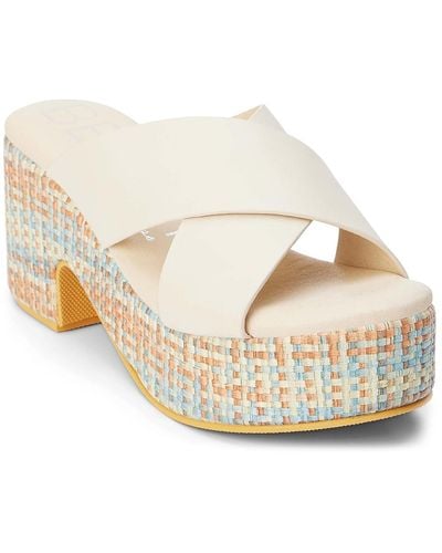 Matisse Nellie Platform Sandal - White