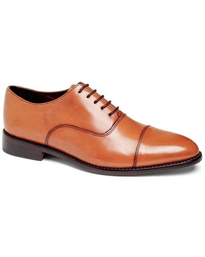 Anthony Veer Clinton Cap Toe Oxford - Natural
