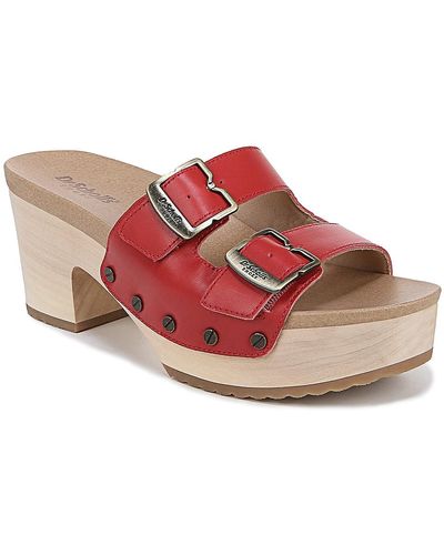 Dr. Scholls Original Vibe Platform Sandal - Red