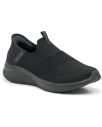 Skechers Hands Free Slip-ins: Ultra Flex 3.0 Slip-on Sneaker - Black