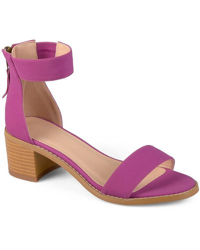 Journee Collection Percy Sandal - Purple